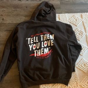 Tell them you love them hoodie